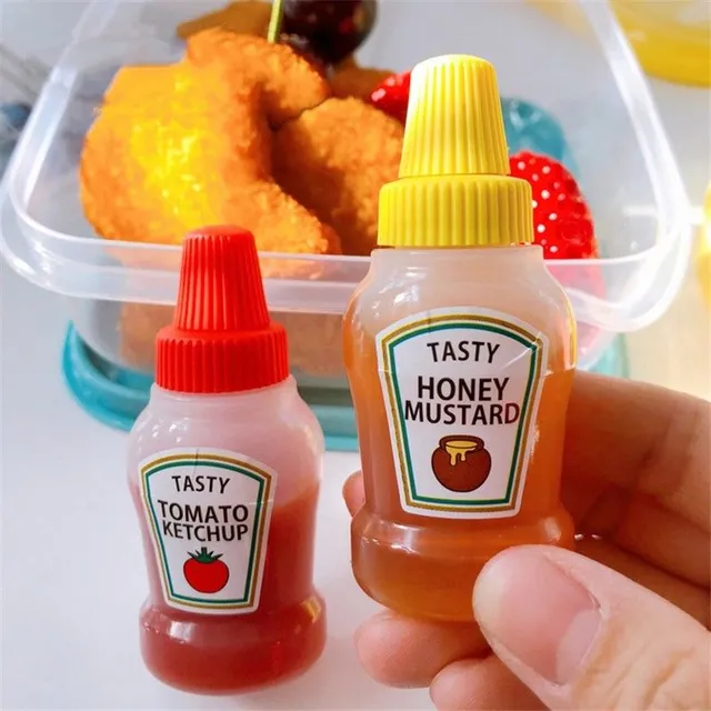 Mini sauce dispenser 2 pcs