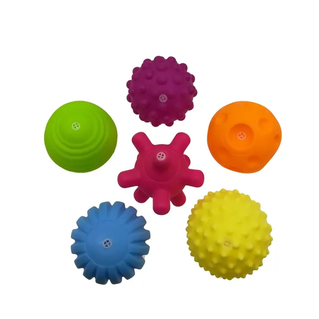 Balls with texture 6 pcs