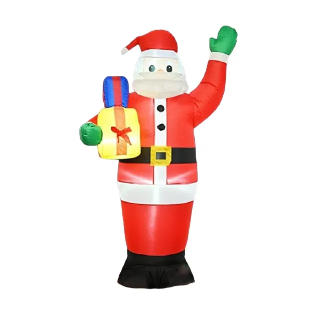 Inflatable Santa Claus with gifts 180 cm