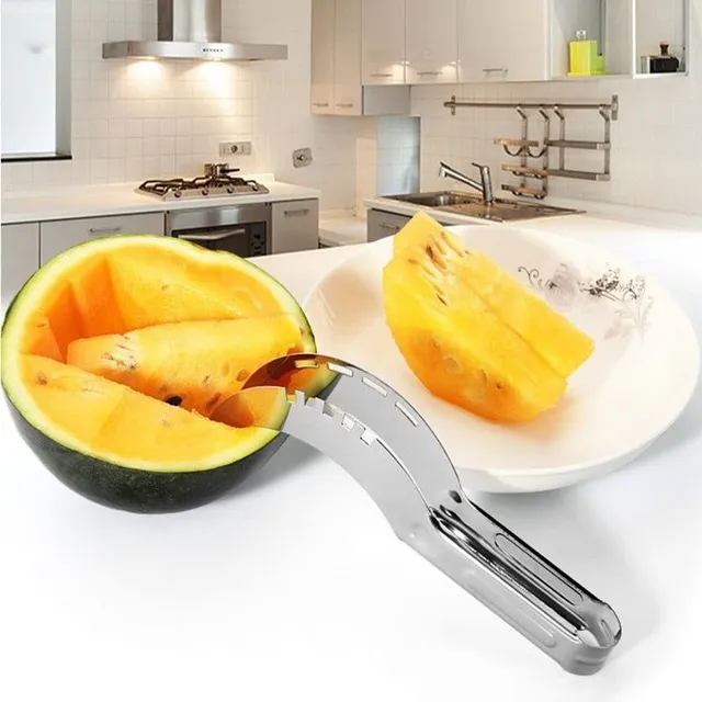 Stainless steel watermelon cutter