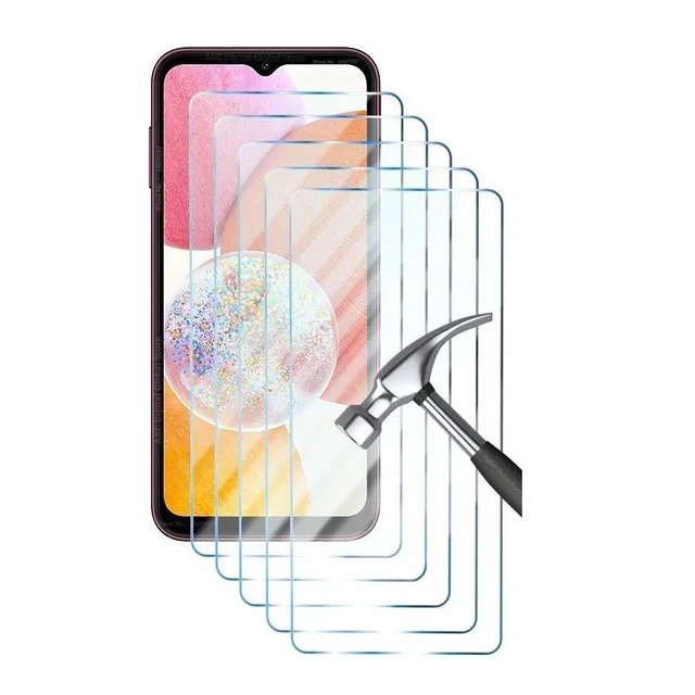 Protective hardened glass on Samsung A54 5 pcs