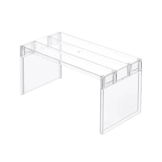 Organizator pentru frigider Stativ de depozitare Organizator transparent multifuncțional 14,7 x 11 x 10,7 cm