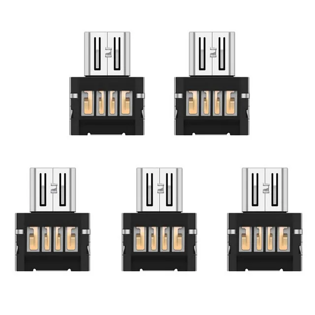 Micro USB reduction to USB 5 pcs