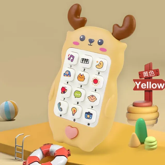 Imitation Phone for Sleeping Children - Toy Baby Phone with Music and Sound