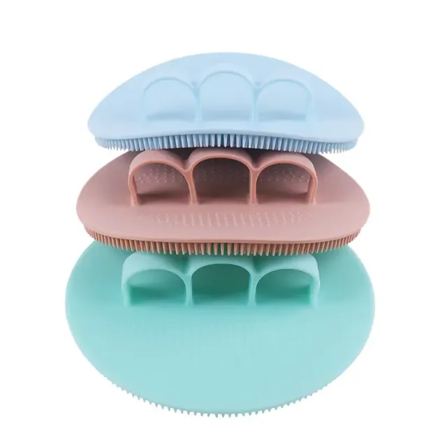 Silicone Skin Cleaning Brush - fine skin-friendly design, more colored variants