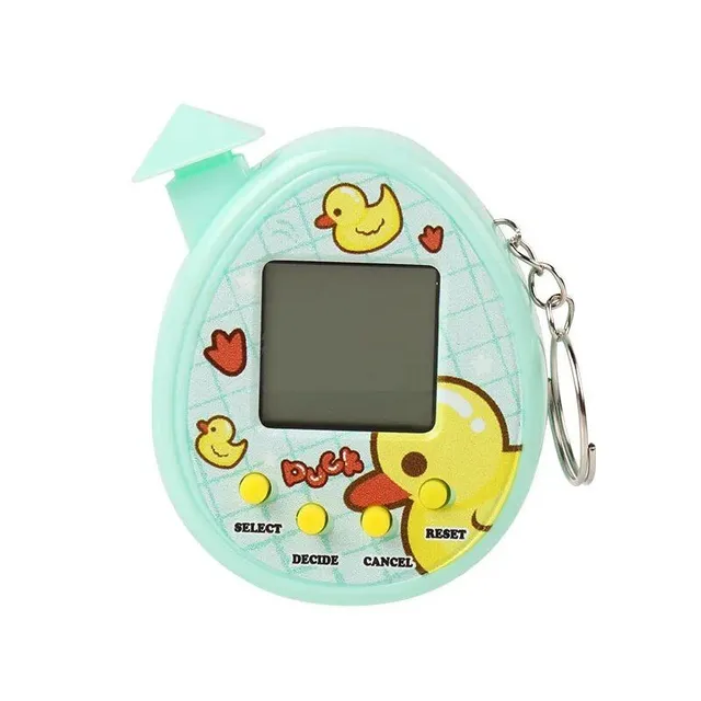 Jucărie electronică distractivă Tamagotchi pentru copii cu breloc - diferite modele