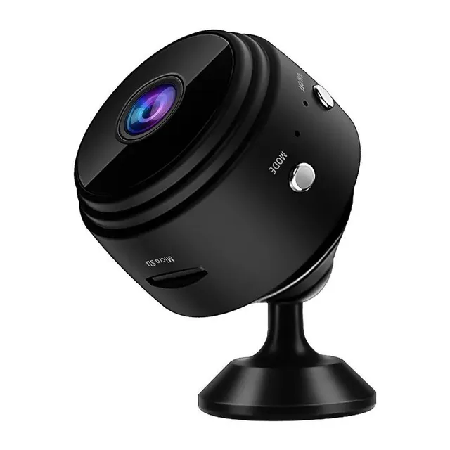 Mini WiFi kamera HD 720/1080p s nočným videním a mikrofónom pre inteligentný domov
