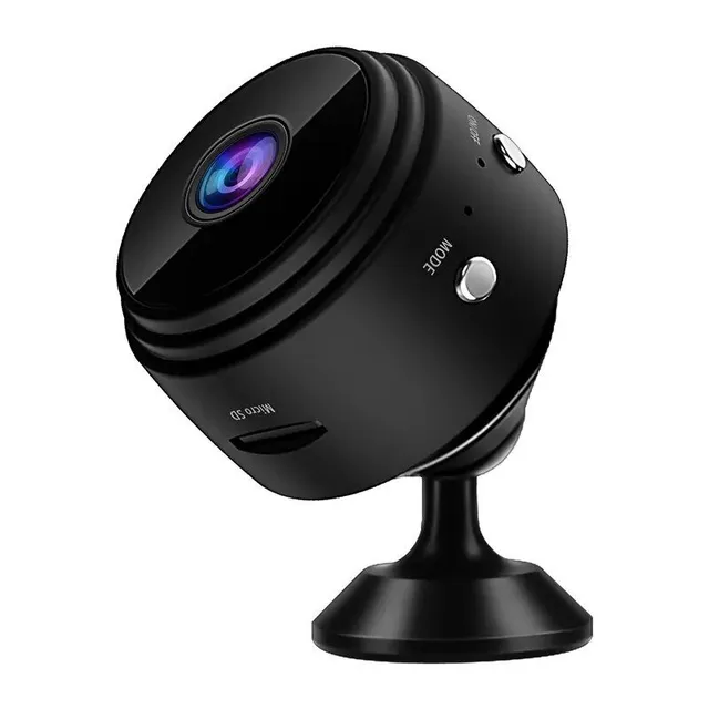 Mini WiFi camera HD 720/1080p with night vision and microphone for smart home