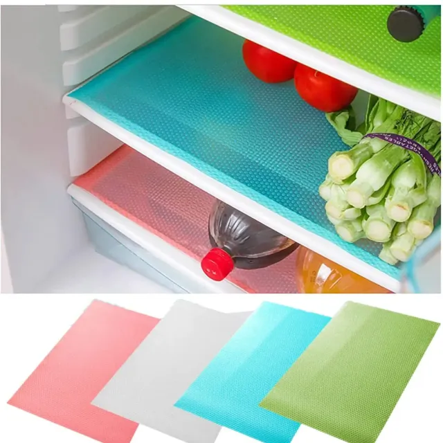 4pc/set Waterproof mat for fungal and odour refrigerator