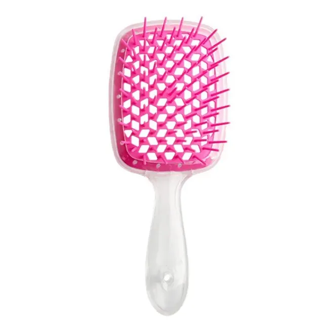 Professional hair brush against static energy - several color variants