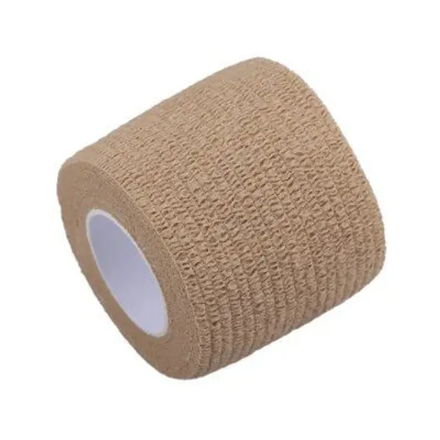 Color elastic self-adhesive bandage - soft and breathable bandage for wound treatment