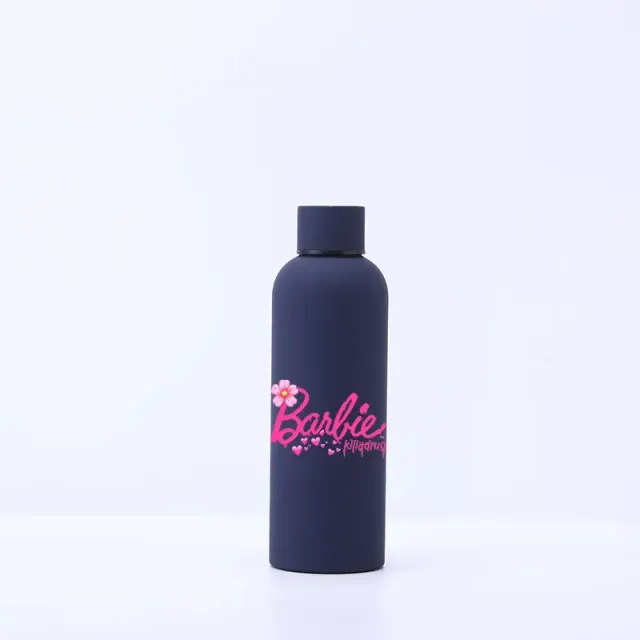 Universal trendy water bottle with Barbie 500 ml theme