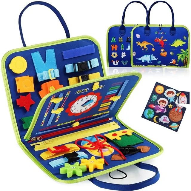 Montessori toddler panel - Exciting and educational toys for travel