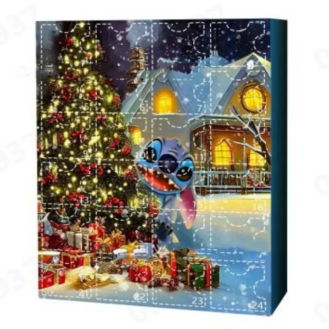 Vánoční adventní kalendář s postavičkami oblíbeného Lilo a Stitch