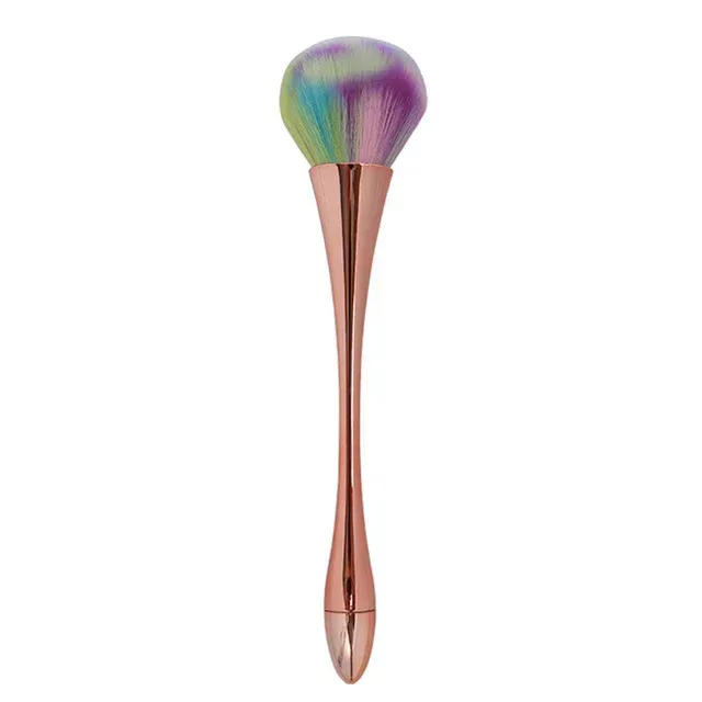 Beauty brush for powder with luxury handle - fine brush, more colored variants