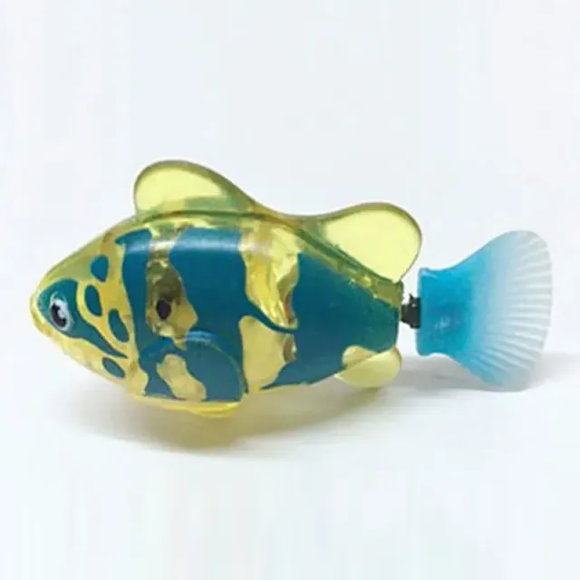 Lighting robotic simulated fish - interactive toy for cats and children, aquarium decoration