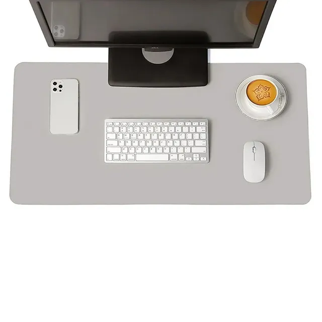 Stolná podložka z umelej kože - veľká podložka na myši, klávesnica a iné kancelárske potreby