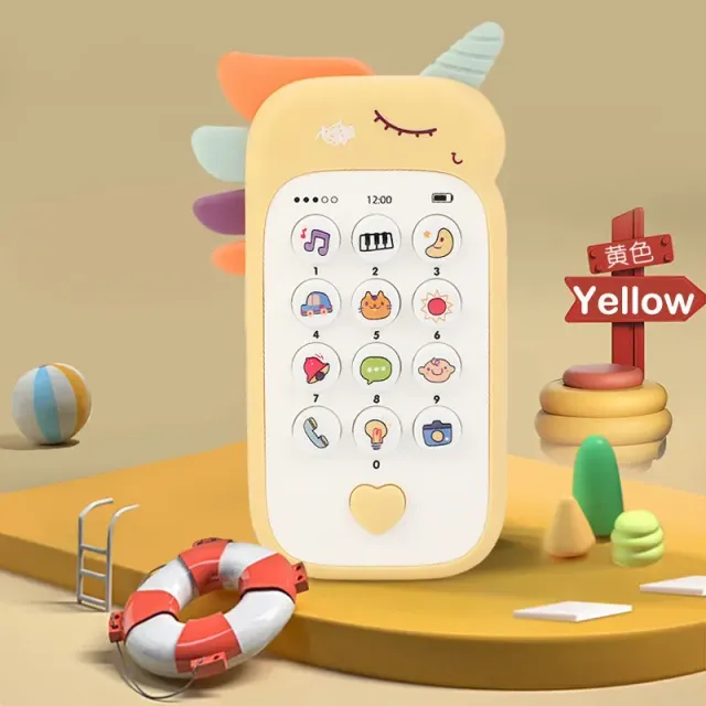 Imitation Phone for Sleeping Children - Toy Baby Phone with Music and Sound