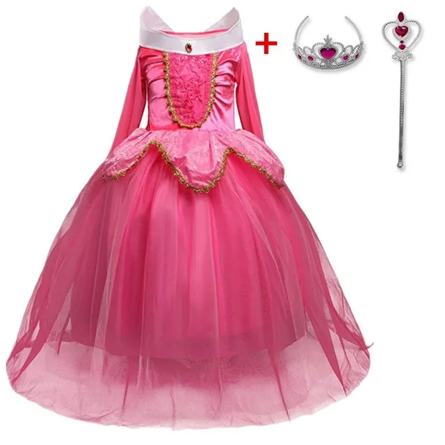 Costume d'Halloween pour filles - Cosplay de princesse fantastique pour enfants