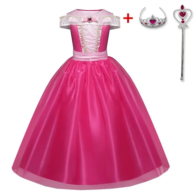 Costume d'Halloween pour filles - Cosplay de princesse fantastique pour enfants