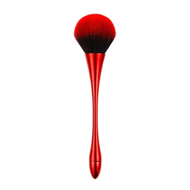 Beauty brush for powder with luxury handle - fine brush, more colored variants