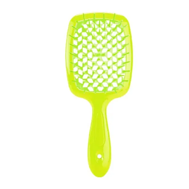 Professional hair brush against static energy - several color variants