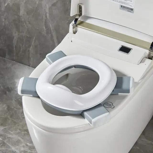 Scaun de toaletă portabil pentru copii din silicon - mai multe culori