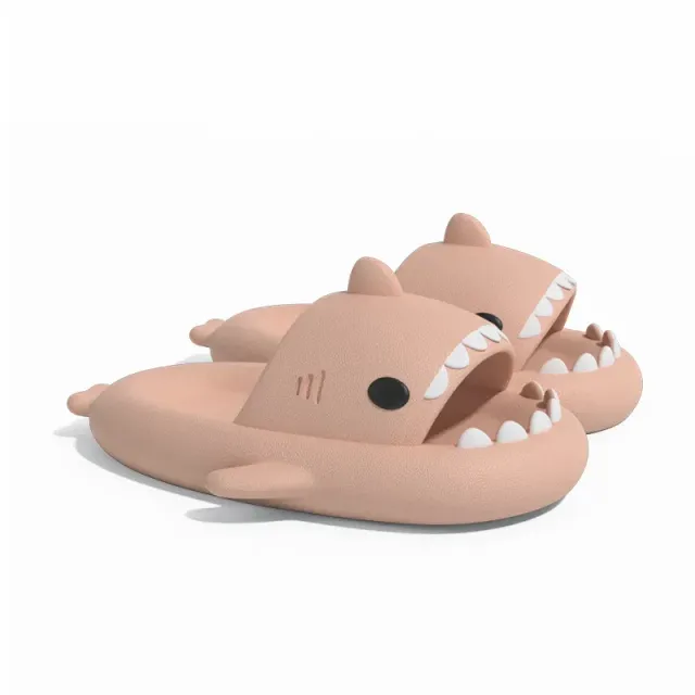 Women's summer cute shark slippers