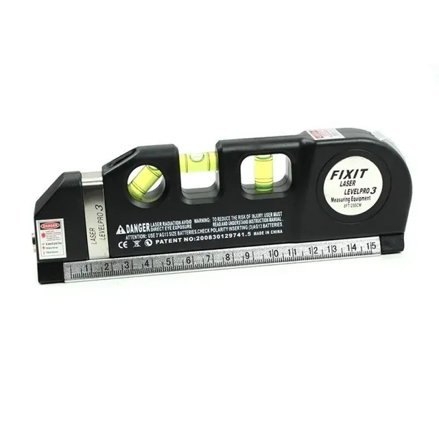 Laser water supply 4v1 - horizontal, vertical, laser ruler, measuring band