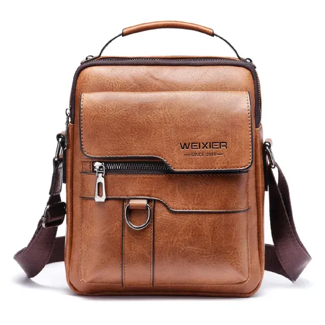 Herren Leder Crossbody Tasche für Reisen