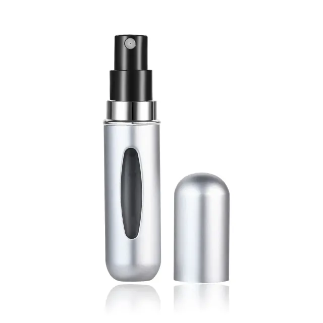 5ml portable perfume bottle with sprayer, empty cosmetic container, travel atomiser