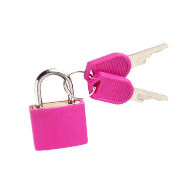 Color lock for locker, trunk or backpack with 2 keys