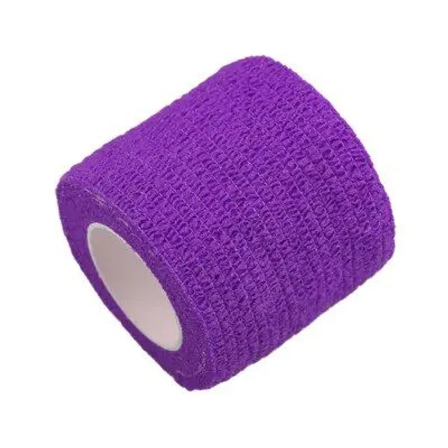 Elastyczny, samoprzylepny bandaż kolorowy - miękki i oddych