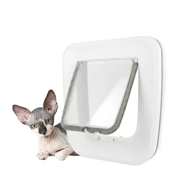 Automatic Door for Pets - Creative ABS Plastic Door for Dogs and Cats