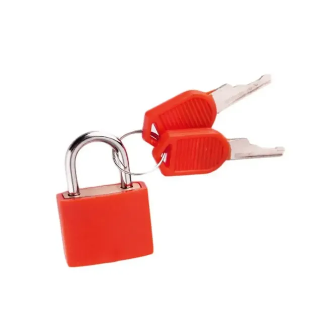 Color lock for locker, trunk or backpack with 2 keys