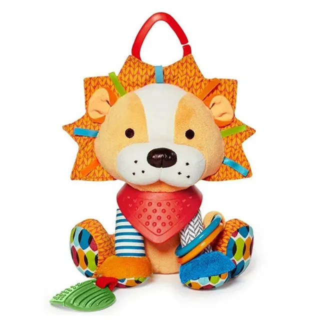 Jucărie de pluș pentru copii cu animale de leagăn pentru cărucior sau patut