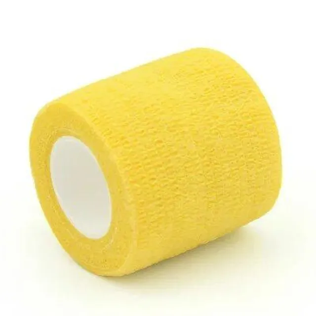 Color elastic self-adhesive bandage - soft and breathable bandage for wound treatment