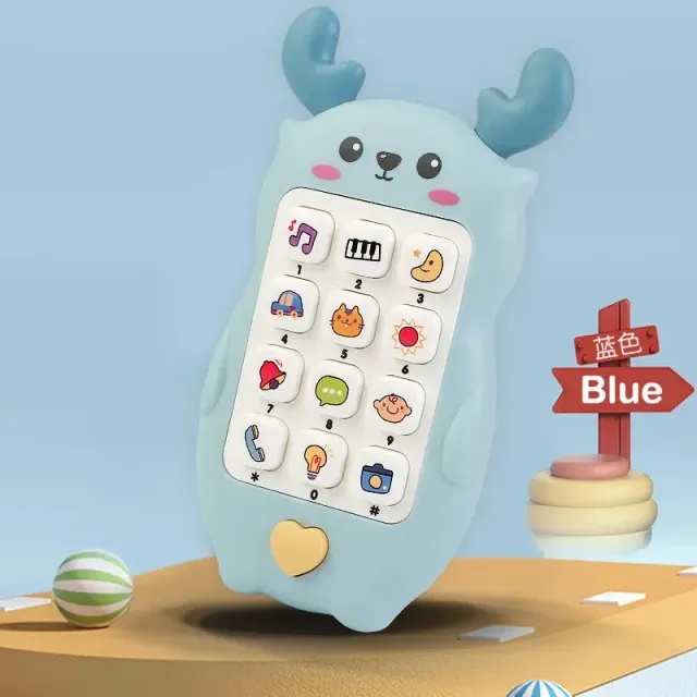 Imitation Phone for Sleeping Children - Toy Baby Phone with Music and Sound