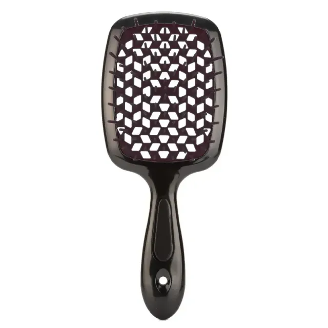 Professional hair brush against static energy - several color variants