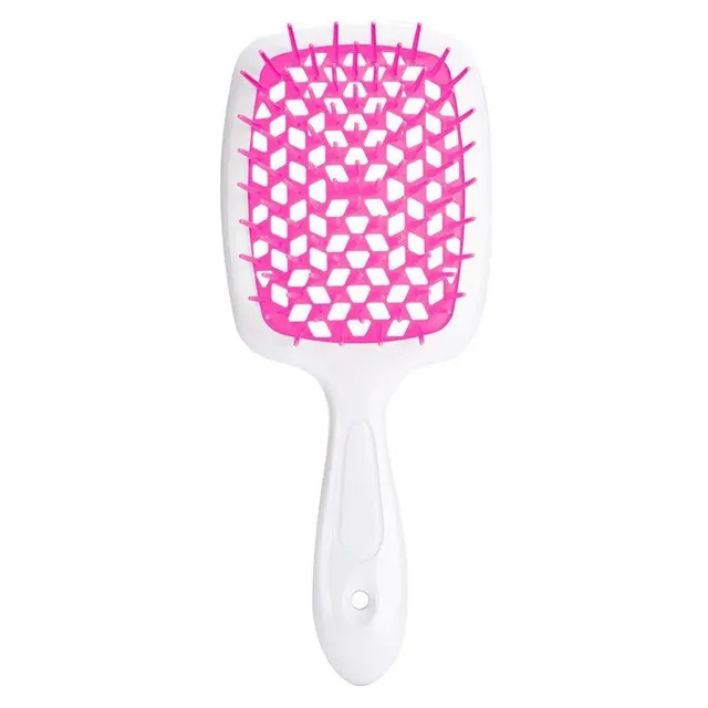 Professional hair brush against static energy - several color variants