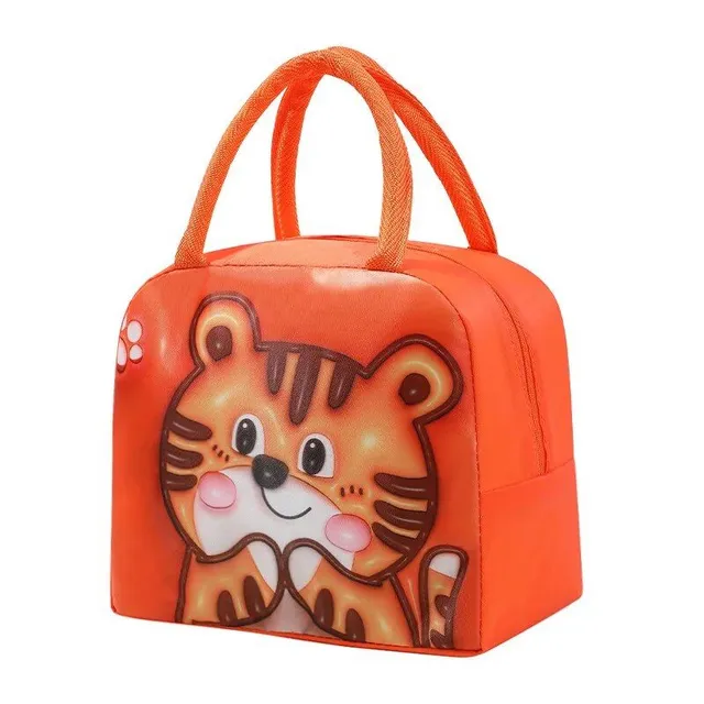 3D Children's Cartoon Thermoisolation Lunch Bag