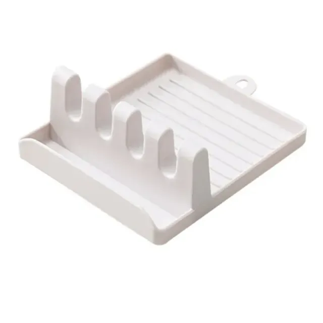 Suport plastic pentru linguri și polonic - Organizator ustensile de bucătărie