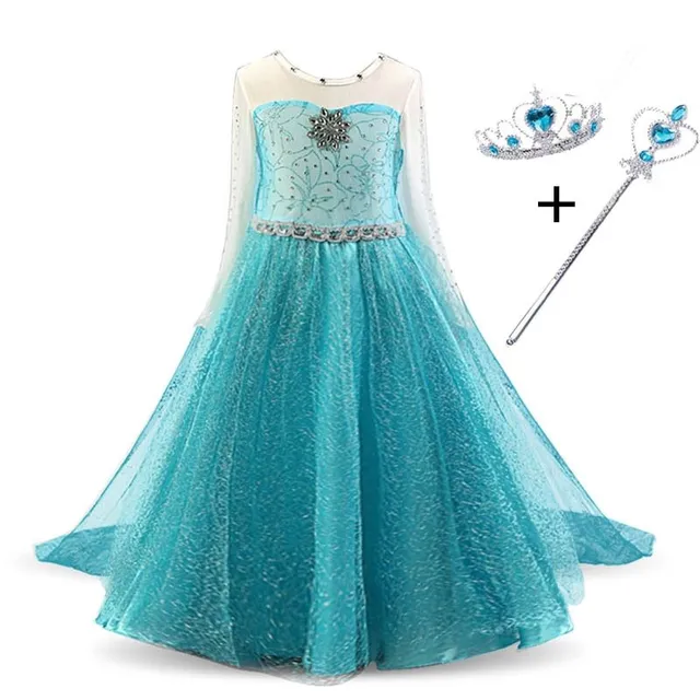 Costume d'Halloween pour filles - Cosplay de princesse fantastique pour enfants