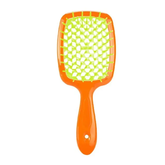 Professional hair brush against static energy - several color variants