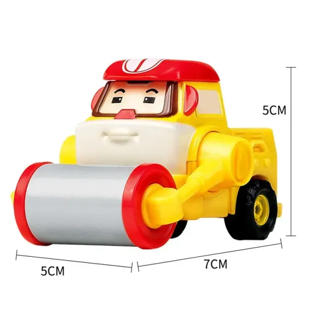Dětská kovová autíčka Poli, Roy a Haley s motivy z animovaného seriálu