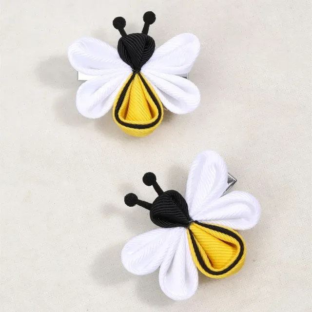 Creative Bee Clips on Hair for Girls