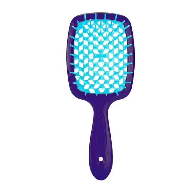 Professional hair brush against static energy - several color variants