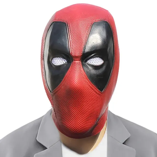 Stylish unisex cosplay latex mask Deadpool