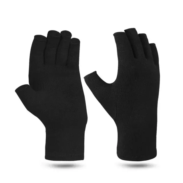 Compression gloves against arthritis with wrist support