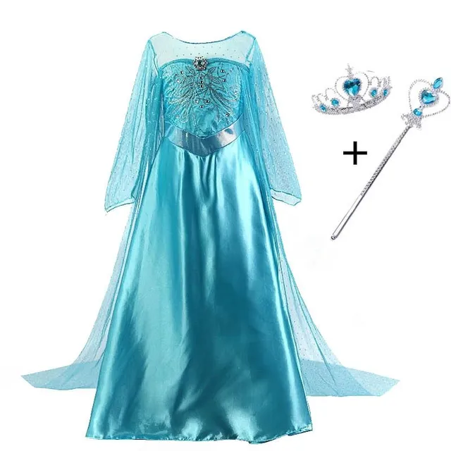 Costume d'Halloween pour filles - Cosplay de princesse fantastique pour enfants